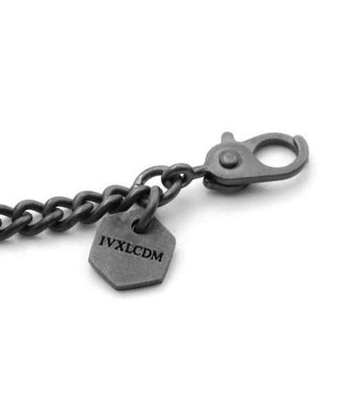 wjk（ダヴルジェイケイ）の「ab1768-IVXLCDM×wjk slim chain bracelet チェーンブレスレット（ブレスレット・メンズ・ブラック系その他・FREE）」の6枚目の写真