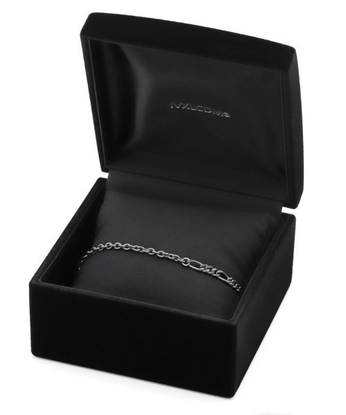 wjk（ダヴルジェイケイ）の「ab1768-IVXLCDM×wjk slim chain bracelet チェーンブレスレット（ブレスレット・メンズ・ブラック系その他・FREE）」の2枚目の写真