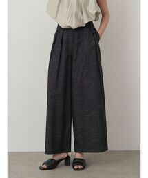 ELENDEEK ウォッシャブルパンツ ELENDEEK パンツ ブラーフラワープリントパンツ レディース