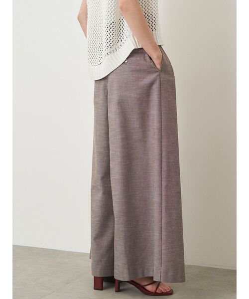 ELENDEEK（エレンディーク）の「ハイウエストワイドパンツ（その他パンツ・レディース・ブラウン/ブラック・02/01）」の17枚目の写真