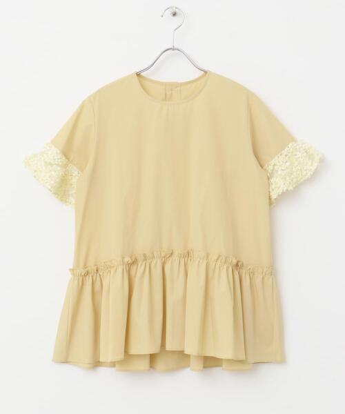 F by ROSSO(エフバイロッソ)の「フラワーレースブラウス(シャツ/ブラウス・レディース・ベージュ/オフホワイト・FREE)」の15枚目の写真