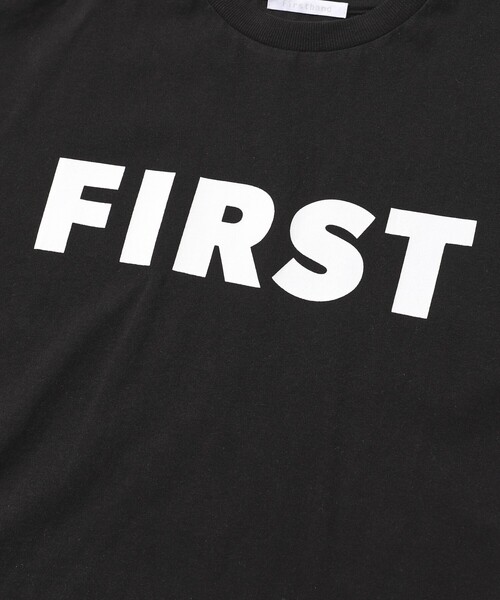 Firsthand（ファーストハンド）の「Firsthand/ファーストハンド 6オンス フロントロゴプリント クルーネックTシャツ / プリントTシャツ FIRST（Tシャツ/カットソー・メンズ・チャコールグレー/ブラック/ホワイト・L/M）」の6枚目の写真