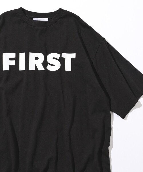 Firsthand（ファーストハンド）の「Firsthand/ファーストハンド 6オンス フロントロゴプリント クルーネックTシャツ / プリントTシャツ FIRST（Tシャツ/カットソー・メンズ・チャコールグレー/ブラック/ホワイト・L/M）」の2枚目の写真