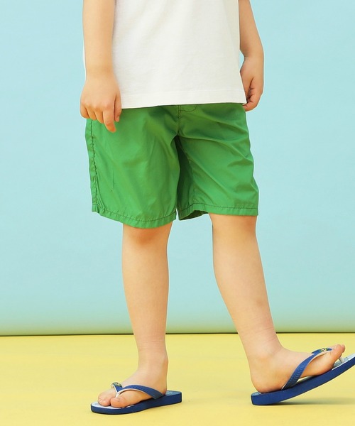 Lee（リー）の「Lee/リー【110-150cm】キッズ 【親子コーデ】ライトオンス アスレチックショーツ（その他パンツ・キッズ・チャコールグレー/ブラック/レッド/グリーン・150/110/130/140/120）」の5枚目の写真