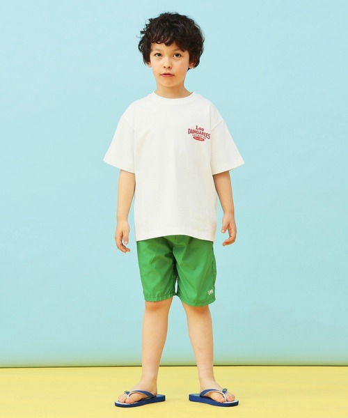 Lee（リー）の「Lee/リー【110-150cm】キッズ 【親子コーデ】ライトオンス アスレチックショーツ（その他パンツ・キッズ・チャコールグレー/ブラック/レッド/グリーン・150/110/130/140/120）」の10枚目の写真