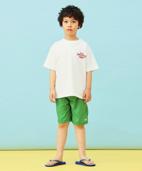 Lee（リー）の「Lee/リー【110-150cm】キッズ 【親子コーデ】ライトオンス アスレチックショーツ（その他パンツ・キッズ・チャコールグレー/ブラック/レッド/グリーン・150/110/130/140/120）」の11枚目の写真