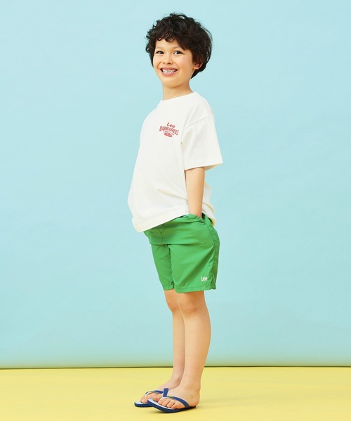 Lee（リー）の「Lee/リー【110-150cm】キッズ 【親子コーデ】ライトオンス アスレチックショーツ（その他パンツ・キッズ・チャコールグレー/ブラック/レッド/グリーン・150/110/130/140/120）」の14枚目の写真