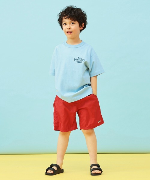 Lee（リー）の「Lee/リー【110-150cm】キッズ 【親子コーデ】ライトオンス アスレチックショーツ（その他パンツ・キッズ・チャコールグレー/ブラック/レッド/グリーン・150/110/130/140/120）」の19枚目の写真