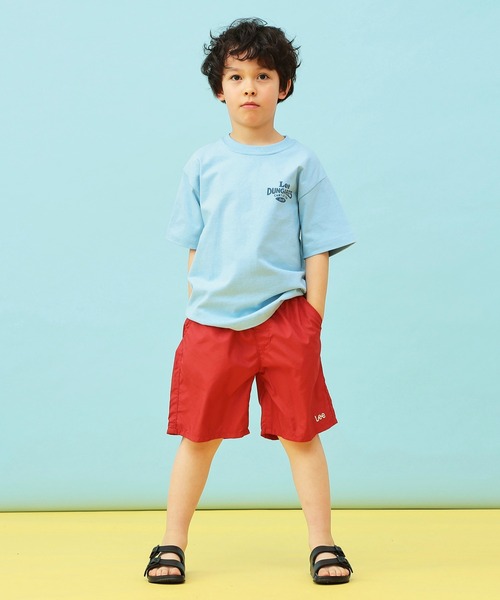 Lee（リー）の「Lee/リー【110-150cm】キッズ 【親子コーデ】ライトオンス アスレチックショーツ（その他パンツ・キッズ・チャコールグレー/ブラック/レッド/グリーン・150/110/130/140/120）」の20枚目の写真