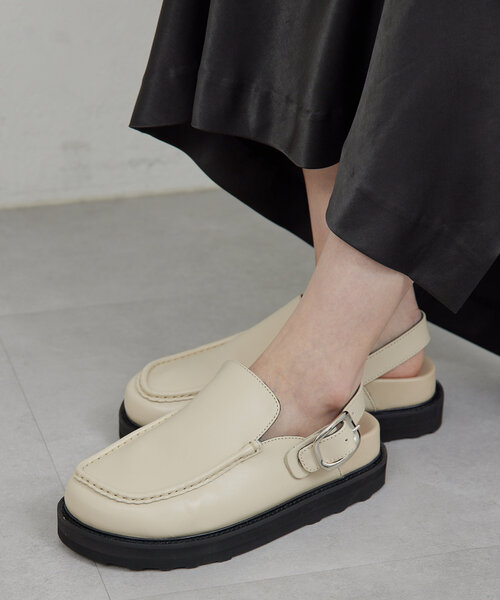 GALLARDAGALANTE（ガリャルダガランテ）の「【CAMINAND】ストラップミュールサンダル（その他シューズ・レディース・オフホワイト・38/36/37）」の3枚目の写真