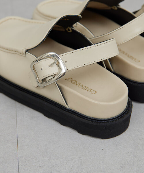 GALLARDAGALANTE（ガリャルダガランテ）の「【CAMINAND】ストラップミュールサンダル（その他シューズ・レディース・オフホワイト・38/36/37）」の14枚目の写真