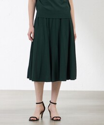 AMACA（アマカ）の「ライトレーヨンストレッチアイレット柄ニットスカート（スカート）」