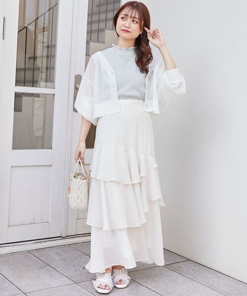 WEB限定アイテム/プチプラで涼しい♪】アソートボタンシアー