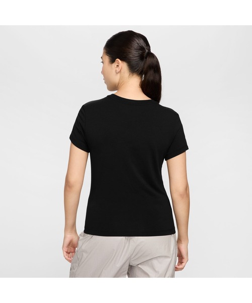 NIKE（ナイキ）の「ナイキ NIKE ナイキ  NSW NK チル EDAY ニット S/S Tシャツ（Tシャツ/カットソー・レディース・ブラック/ブルー・S/M/L）」の3枚目の写真