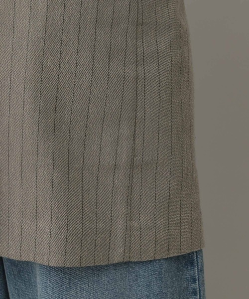 A part by（アパートバイ）の「グリッターリネンノーカラージャケット（ノーカラージャケット・レディース・ライトベージュ/ブラウン系その他2・FREE）」の19枚目の写真