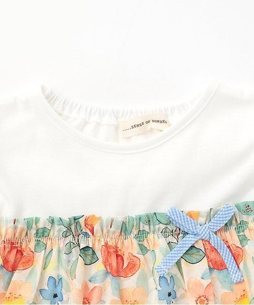 La Coccinella♡花柄長袖♡チュニック♡S♡美品 セール】花柄長袖チュニック（チュニック）｜sense of wonder