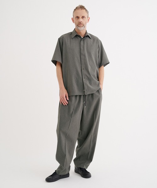 RAINMAKER（レインメーカー）の「【RAINMAKER/レインメーカー】別注 DOUGI PANTS（スラックス・メンズ・グレー/ストライプ/ブラック・FREE）」の19枚目の写真