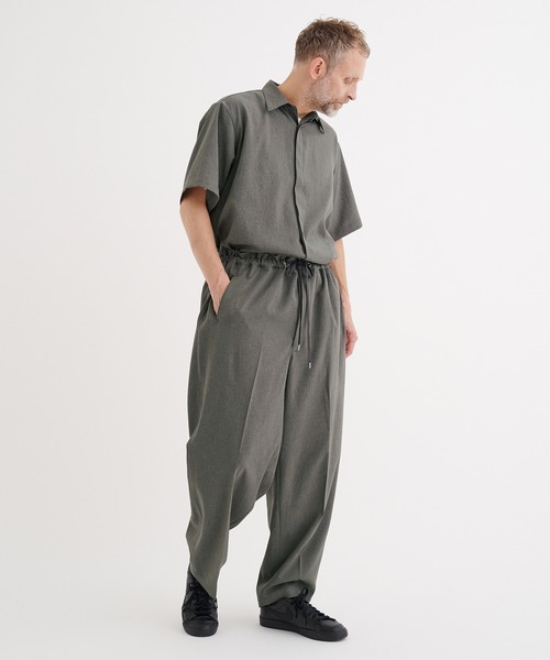 RAINMAKER（レインメーカー）の「【RAINMAKER/レインメーカー】別注 DOUGI PANTS（スラックス・メンズ・グレー/ストライプ/ブラック・FREE）」の20枚目の写真