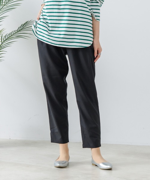 fort point（フォーポイント）の「【FORT POINT/フォートポイント】接触冷感 UVカット テーパードパンツ（その他パンツ・レディース・スミクロ/杢グレー/ブラック/ベージュ・LARGE/MEDIUM）」の10枚目の写真