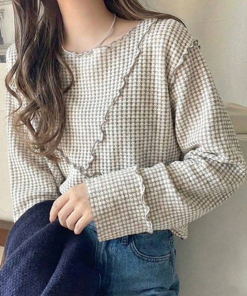 セール】トレンド感満載のデザイン。前後2wayヘビーワッフル切り替え