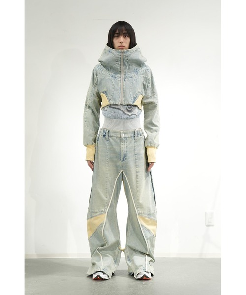 mi　バルムング　　 パンツ BALMUNG/バルムング/Denim Curved Pants