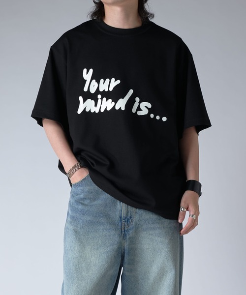 Lui's(ルイス) 【mi-企画】ロゴプリントＴシャツ mi-企画】ロゴプリントTシャツ | Lui's(ルイス)レディース