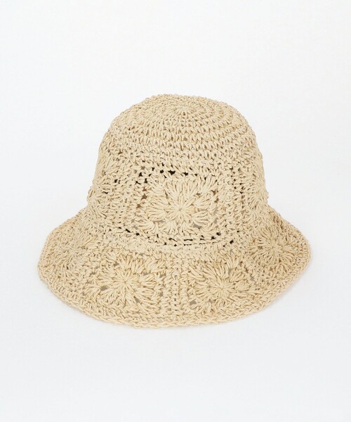 BEAUTY&YOUTH UNITED ARROWS（ビューティーアンドユースユナイテッドアローズ）の「ペーパー クロシェハット（ハット・レディース・ナチュラル・FREE）」の10枚目の写真