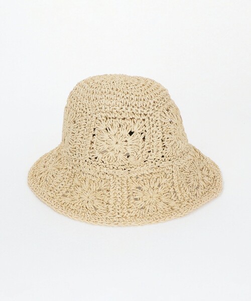 BEAUTY&YOUTH UNITED ARROWS（ビューティーアンドユースユナイテッドアローズ）の「ペーパー クロシェハット（ハット・レディース・ナチュラル・FREE）」の9枚目の写真