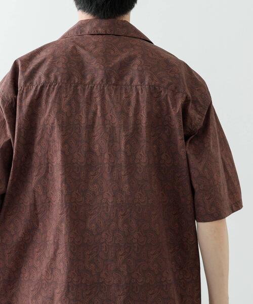 ITEMS URBANRESEARCH（アイテムズ アーバンリサーチ）の「『セットアップ対応』Nylon Paisley Short-Sleeve Shirts（シャツ/ブラウス・メンズ・ブラック/カーキ/ブラウン・MEDIUM/LARGE）」の10枚目の写真