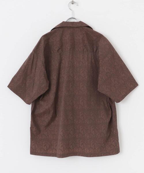 ITEMS URBANRESEARCH（アイテムズ アーバンリサーチ）の「『セットアップ対応』Nylon Paisley Short-Sleeve Shirts（シャツ/ブラウス・メンズ・ブラック/カーキ/ブラウン・MEDIUM/LARGE）」の14枚目の写真