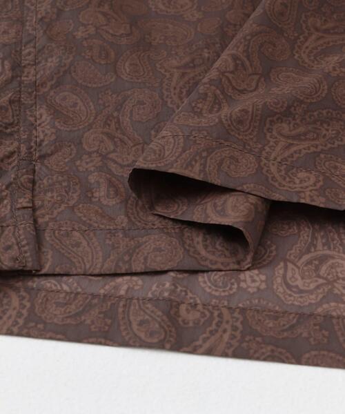 ITEMS URBANRESEARCH（アイテムズ アーバンリサーチ）の「『セットアップ対応』Nylon Paisley Short-Sleeve Shirts（シャツ/ブラウス・メンズ・ブラック/カーキ/ブラウン・MEDIUM/LARGE）」の15枚目の写真
