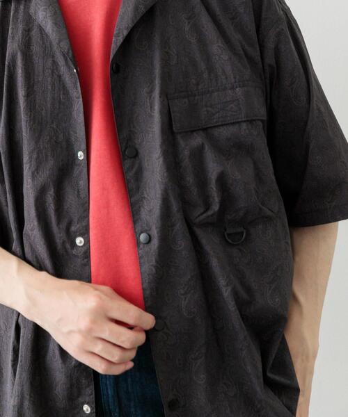 ITEMS URBANRESEARCH（アイテムズ アーバンリサーチ）の「『セットアップ対応』Nylon Paisley Short-Sleeve Shirts（シャツ/ブラウス・メンズ・ブラック/カーキ/ブラウン・MEDIUM/LARGE）」の19枚目の写真