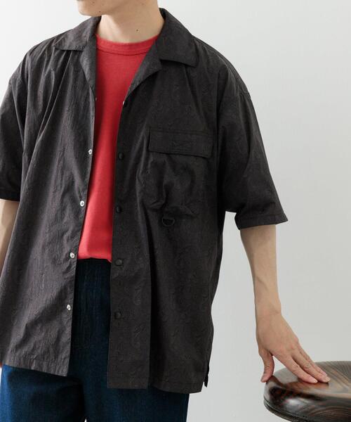 ITEMS URBANRESEARCH（アイテムズ アーバンリサーチ）の「『セットアップ対応』Nylon Paisley Short-Sleeve Shirts（シャツ/ブラウス・メンズ・ブラック/カーキ/ブラウン・MEDIUM/LARGE）」の20枚目の写真