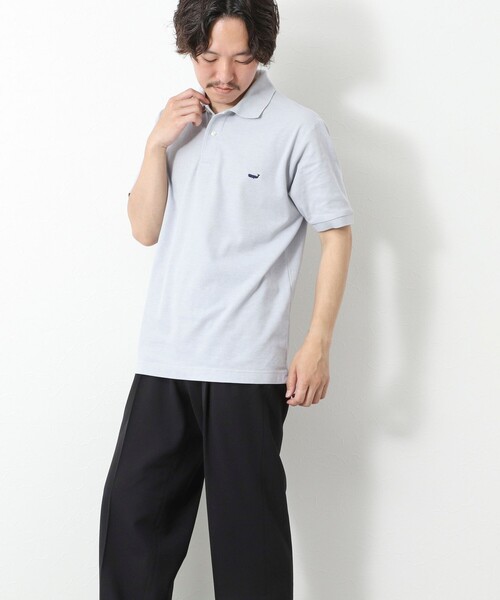 NOLLEY’S（ノーリーズ）の「【WEB限定】《ビジカジ対応》クジラ刺繍 ドライカノコ ユーティリティポロ ビズポロ 25SS（ポロシャツ・メンズ・ブラック/ネイビー/ライトグレー/ホワイト・XL/L/M/S）」の15枚目の写真