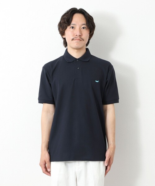 NOLLEY’S（ノーリーズ）の「【WEB限定】《ビジカジ対応》クジラ刺繍 ドライカノコ ユーティリティポロ ビズポロ 25SS（ポロシャツ・メンズ・ブラック/ネイビー/ライトグレー/ホワイト・XL/L/M/S）」の10枚目の写真