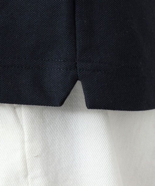 NOLLEY’S（ノーリーズ）の「【WEB限定】《ビジカジ対応》クジラ刺繍 ドライカノコ ユーティリティポロ ビズポロ 25SS（ポロシャツ・メンズ・ブラック/ネイビー/ライトグレー/ホワイト・XL/L/M/S）」の5枚目の写真