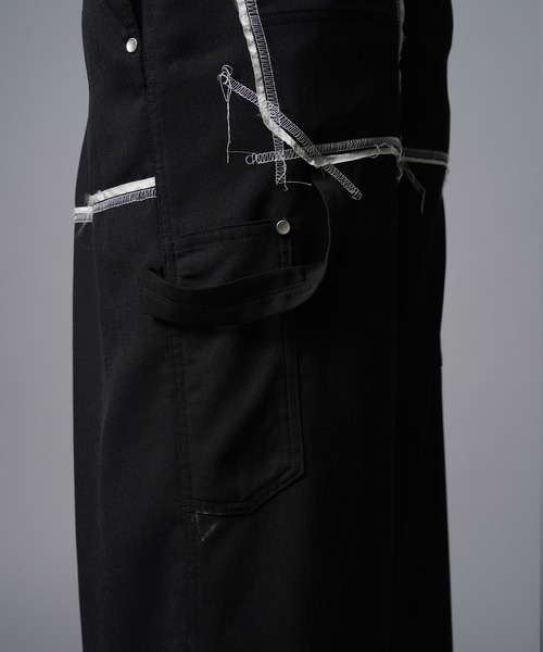 メゾンスペシャル カットオフステッチ オーバーオール セール】《UNISEX》Cut Off Stitch Design Overall/カットオフ