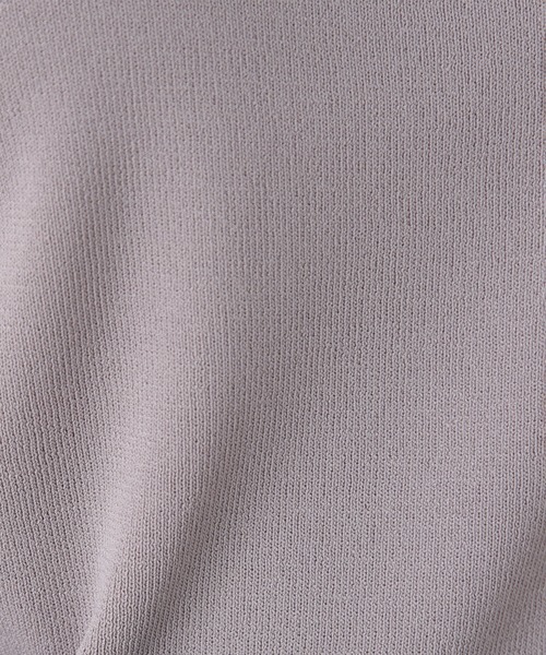 NATURAL BEAUTY BASIC(ナチュラルビューティーベーシック)の「◇総針ベーシックシリーズ ニュアンスネックニット(ニット/セーター・レディース・チャコールグレー/ブルー/ベージュ・FREE)」の18枚目の写真
