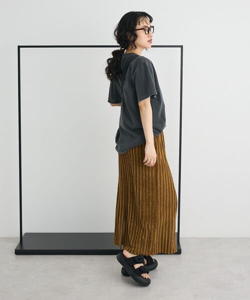 CRAFT STANDARD BOUTIQUE（クラフトスタンダードブティック）の「BACK TO THE FUTURE TEE【ユニセックス】（Tシャツ/カットソー・レディース・チャコールグレー・FREE）」の8枚目の写真