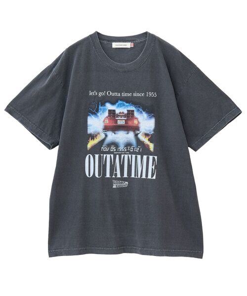 CRAFT STANDARD BOUTIQUE（クラフトスタンダードブティック）の「BACK TO THE FUTURE TEE【ユニセックス】（Tシャツ/カットソー・レディース・チャコールグレー・FREE）」の19枚目の写真