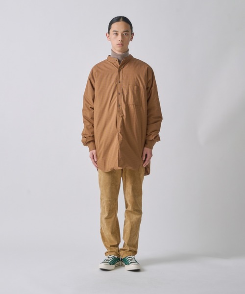 miffew(ミフュー)の「「miffew/ ミフュー」LONG DOWN SHIRTS(ダウンジャケット/コート・レディース・ブルー/ネイビー/チェック・2/1/3)」の17枚目の写真