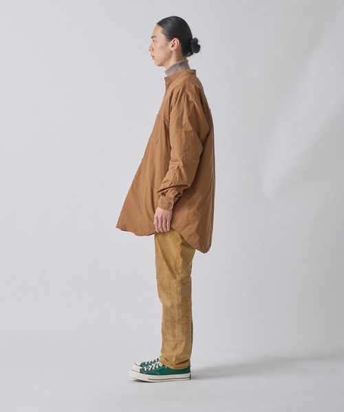 miffew(ミフュー)の「「miffew/ ミフュー」LONG DOWN SHIRTS(ダウンジャケット/コート・レディース・ブルー/ネイビー/チェック・2/1/3)」の18枚目の写真