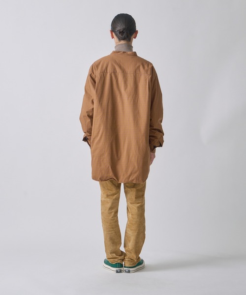 miffew(ミフュー)の「「miffew/ ミフュー」LONG DOWN SHIRTS(ダウンジャケット/コート・レディース・ブルー/ネイビー/チェック・2/1/3)」の19枚目の写真