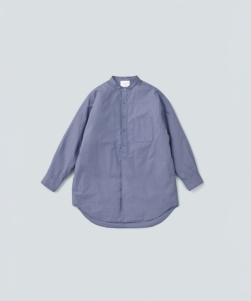 miffew(ミフュー)の「「miffew/ ミフュー」LONG DOWN SHIRTS(ダウンジャケット/コート・レディース・ブルー/ネイビー/チェック・2/1/3)」の20枚目の写真