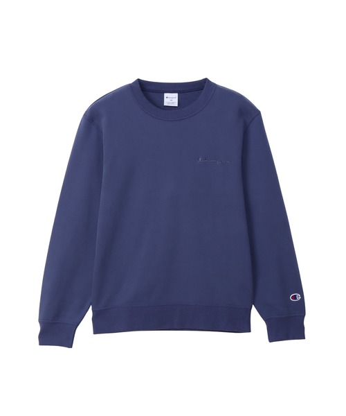 Champion（チャンピオン）の「【Champion/チャンピオン】キッズ ベーシック クルーネックスウェットシャツ（スウェット・キッズ・ブルー系その他/ブラック系その他/アイボリー系/ライトブラウン・120/130/140/150/100/110/160）」の12枚目の写真