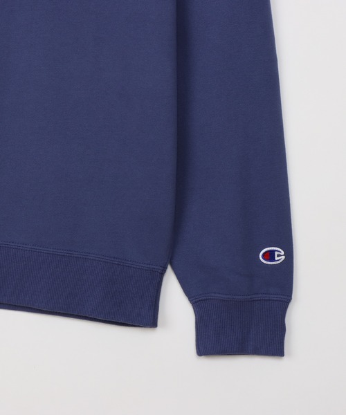 Champion（チャンピオン）の「【Champion/チャンピオン】キッズ ベーシック クルーネックスウェットシャツ（スウェット・キッズ・ブルー系その他/ブラック系その他/アイボリー系/ライトブラウン・120/130/140/150/100/110/160）」の16枚目の写真