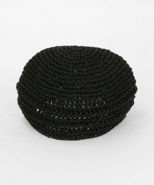 Steven Alan（スティーブンアラン）の「＜reverve＞ hand knit CAP/ニットキャップ（ニットキャップ/ビーニー・メンズ・ブラック・FREE）」の6枚目の写真