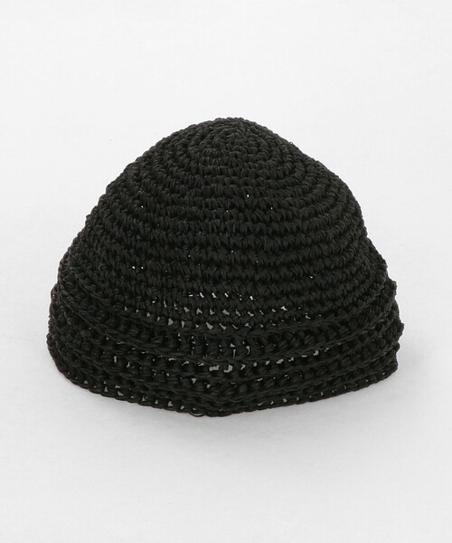 Steven Alan（スティーブンアラン）の「＜reverve＞ hand knit CAP/ニットキャップ（ニットキャップ/ビーニー・メンズ・ブラック・FREE）」の7枚目の写真