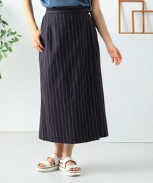 ラップ風Ａラインスカート