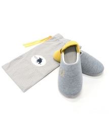 moz（モズ）の「moz スリッパ袋付き（ルームシューズ/スリッパ）」